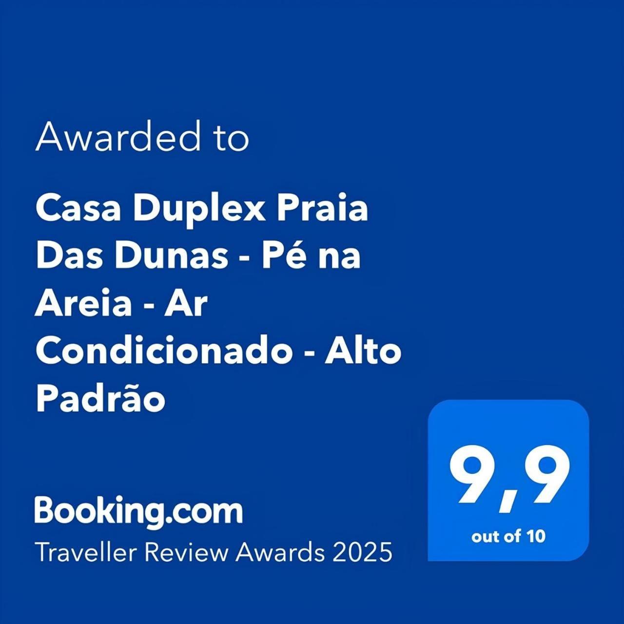 Casa Duplex Praia Das Dunas - Pe Na Areia - Ar Condicionado - Alto Padrao Cabo Frio Eksteriør billede